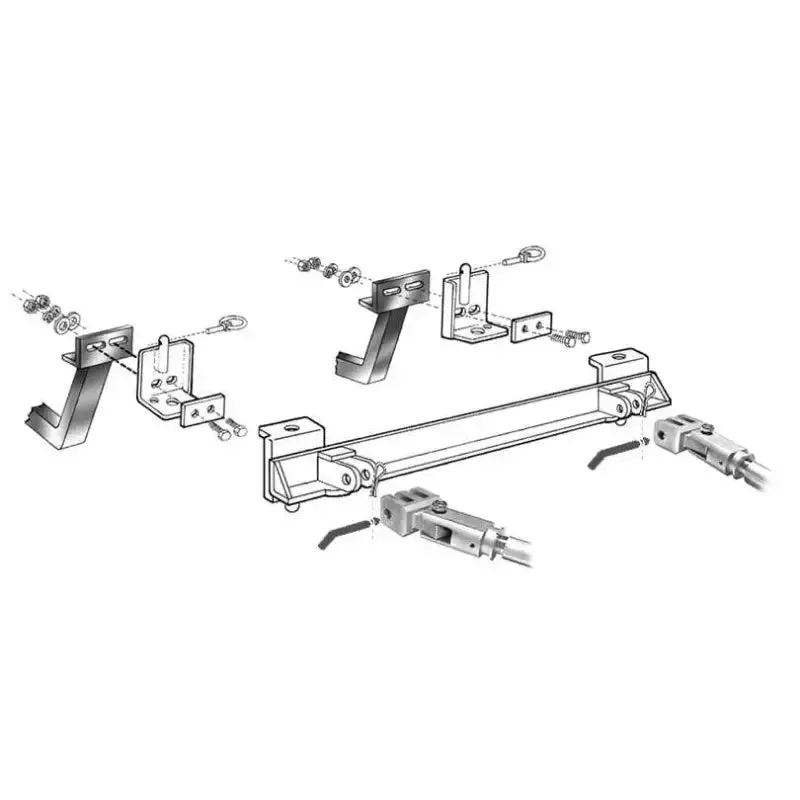 032 Roadmaster Tow Bar Adapter For ConnectingMotorhome Mounted Blue
