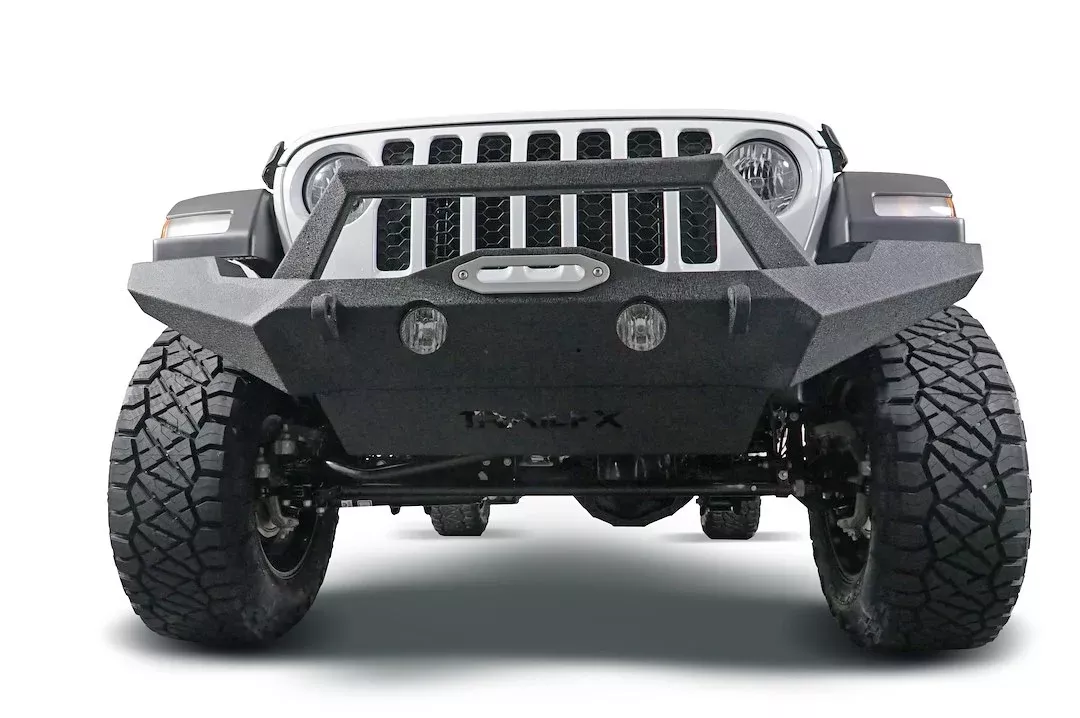 1-Piece Bumper Steel TrailFX TFX Jeep Products JL07T