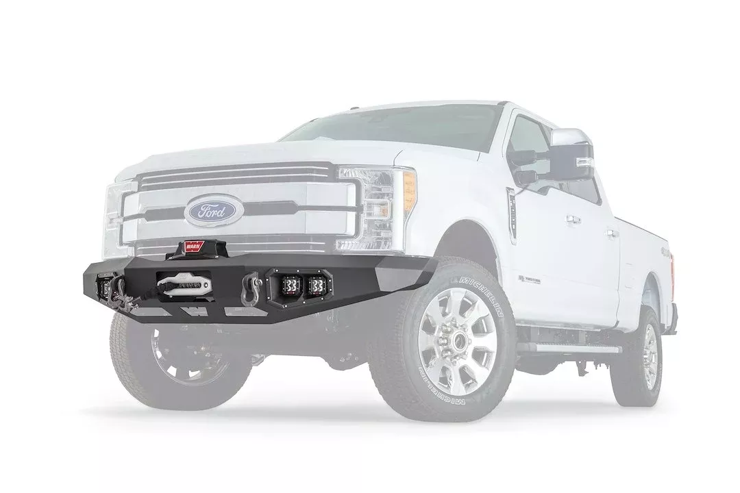 1-Piece Bumper Steel Warn Ascent 100918