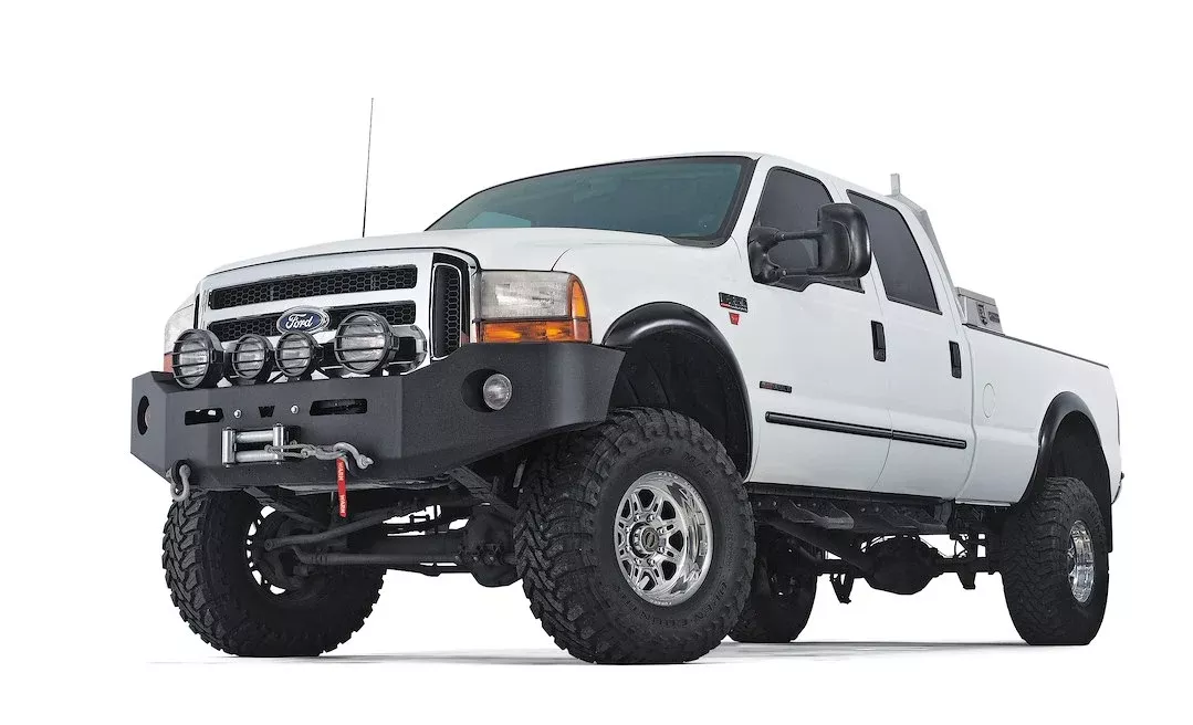 1-Piece Bumper Steel Warn Heavy Duty 99395