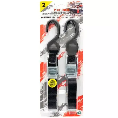 1″x6′ – 750lb Motorcycle & ATV Cam Buckle Strap – Set of 2- ERI05700