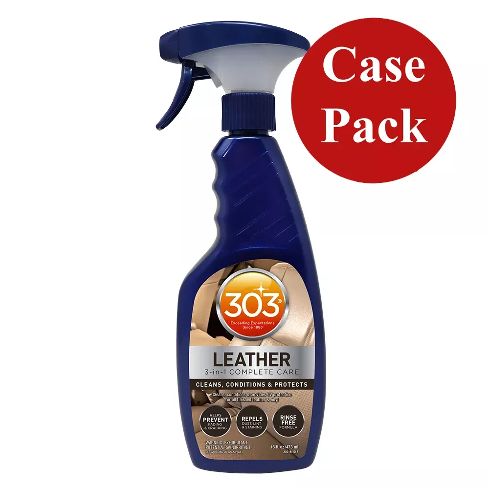 303 Automotive Leather 3-In-1 Complete Care – 16oz *Case of 6* 30218CASE