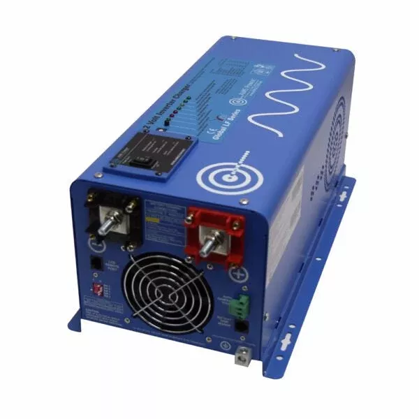 Aims Power PICOGLF20W12V120VR Global LF Series Power Inverter/ Battery Charger – 2000 Watt Continuous