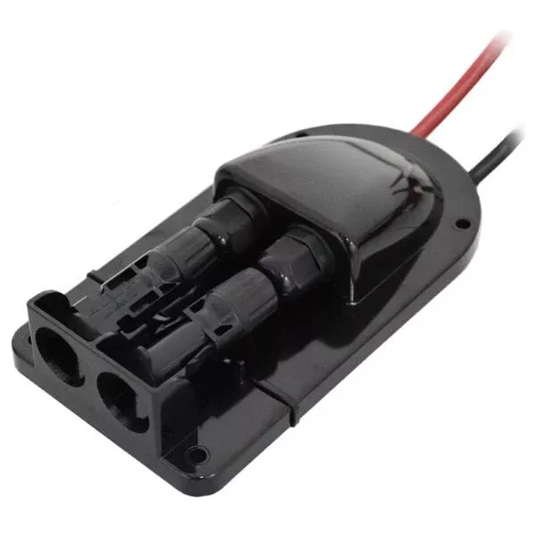 Aims Power PV-2WEGMC4 Dual Cable Solar Power Cable Entry Plate