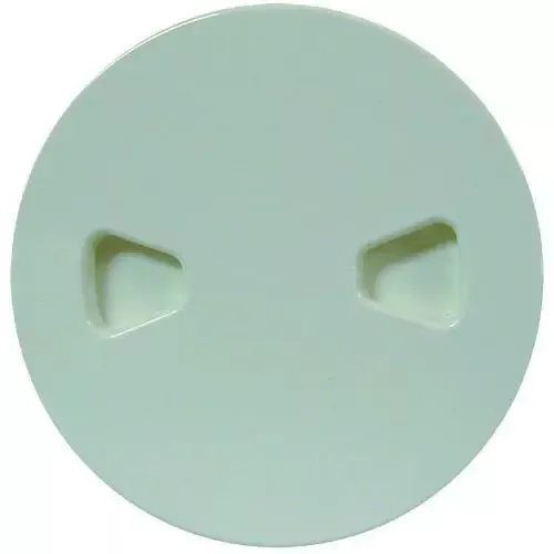 Boat Deck Plate - Sure-Seal; Screw Out; 8" Inner Diameter x 10" Outer Diameter - THMDPS-8-1-DP