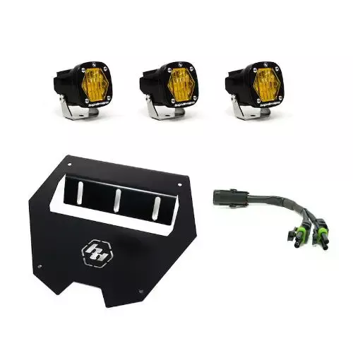 Driving/ Fog Light - S1; LED Bulb; 2.1" Square; Set Of 3 - BAJ448099