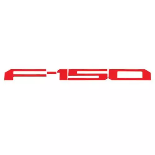 “F-150” Acrylic Emblem Insert – Red – REC264382RD