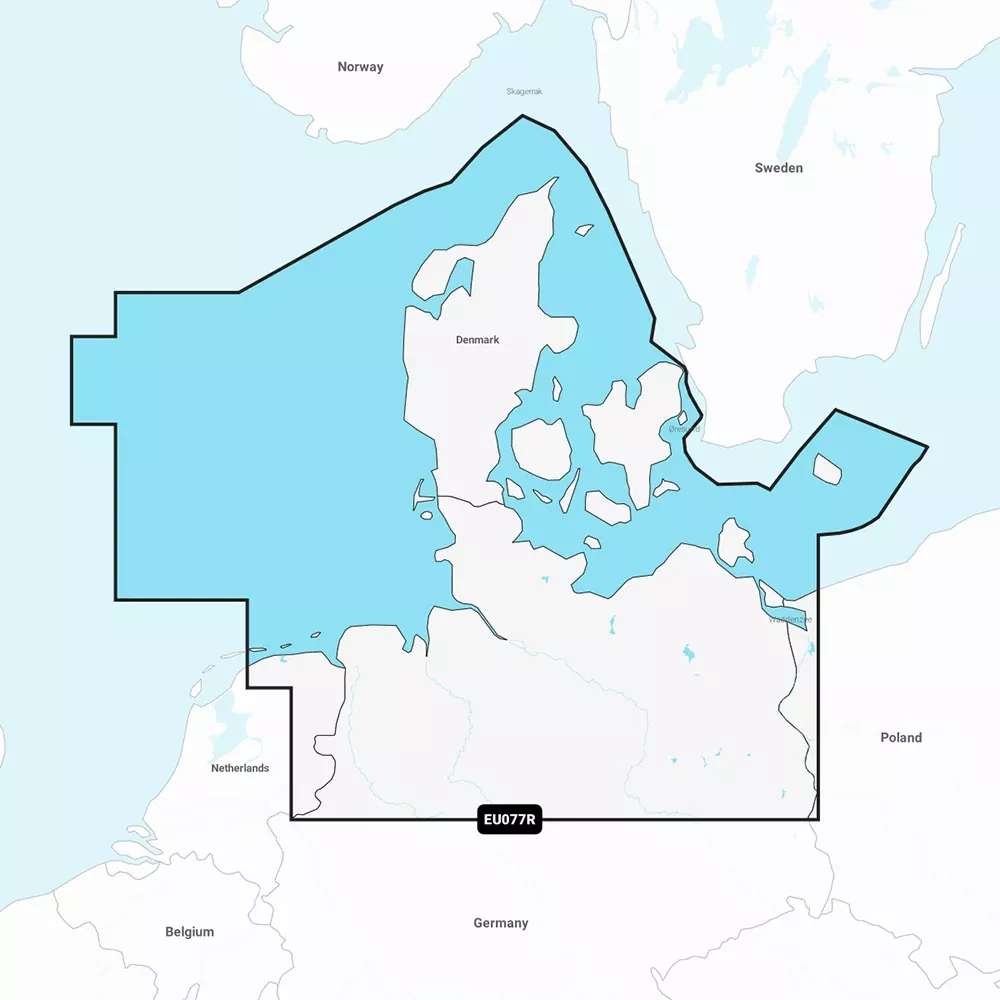 Garmin Navionics Vision+ NVEU077R - Denmark & Germany - Marine Chart 010-C1243-00