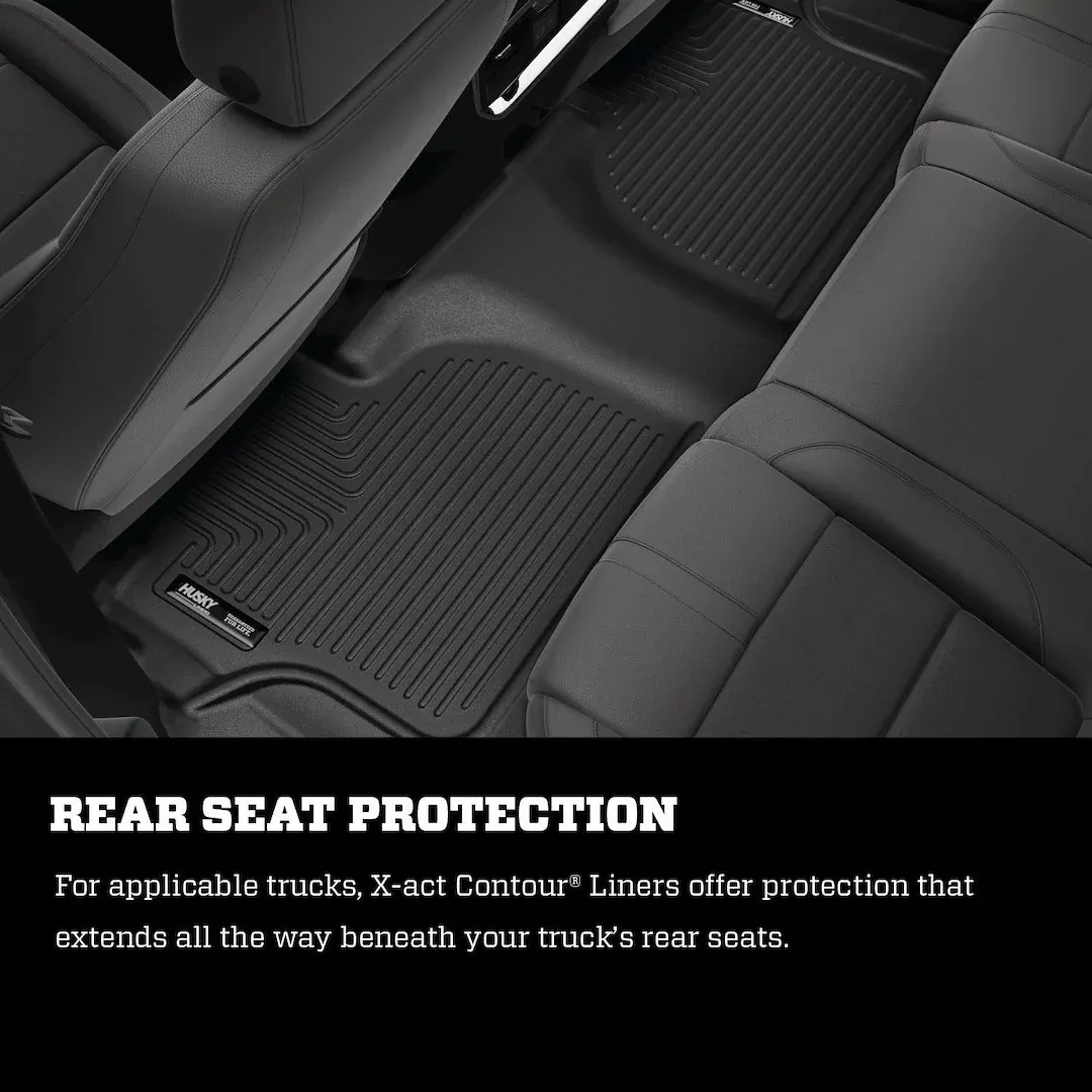 Husky Liner X-act Contour™ Floor Liner Thermoplastic Elastomer (TPE) 52991