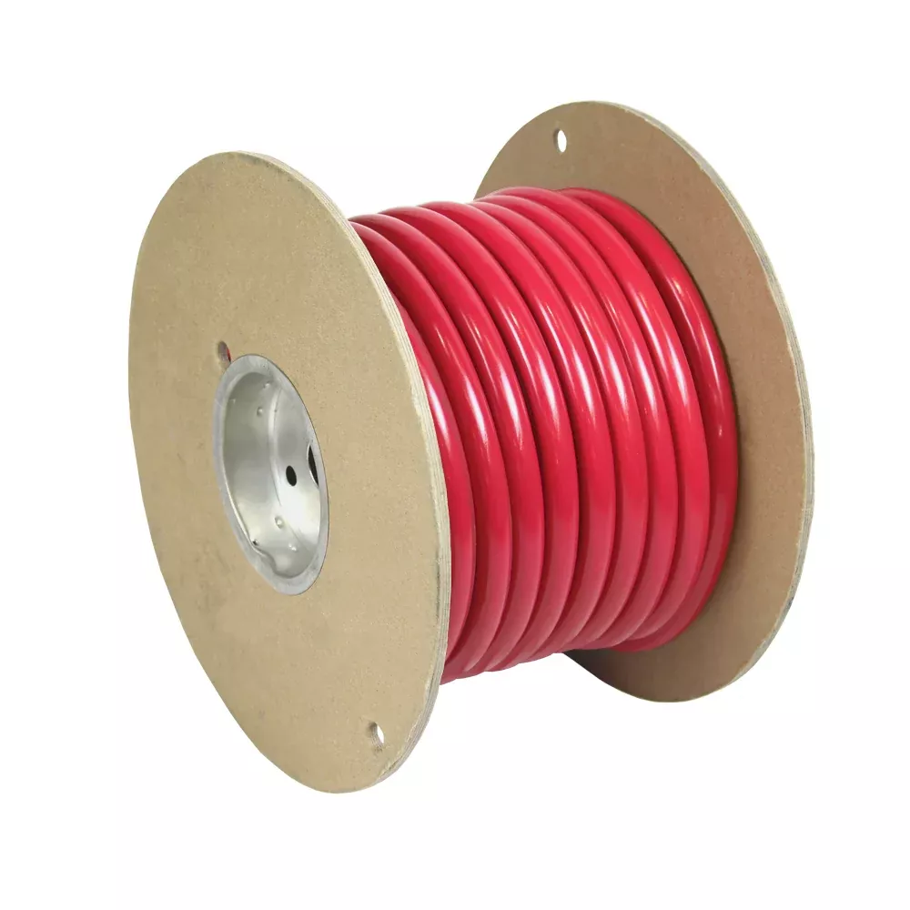 Pacer Red 4 AWG Battery Cable - 25' WUL4RD-25