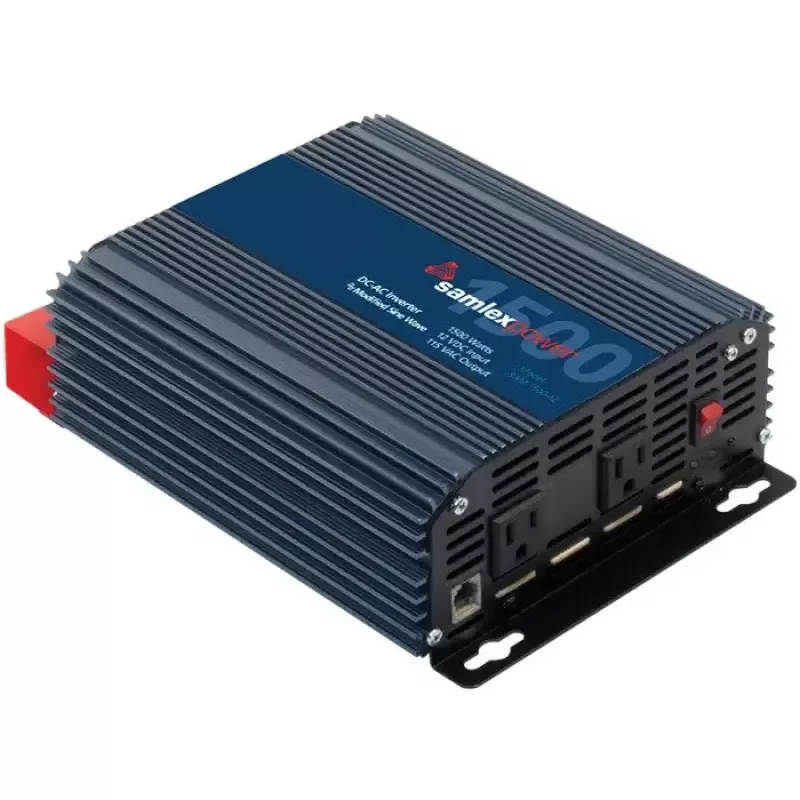 SAM-1500-12 Samlex Solar Power Inverter Inverts 12 Volt DC To 115