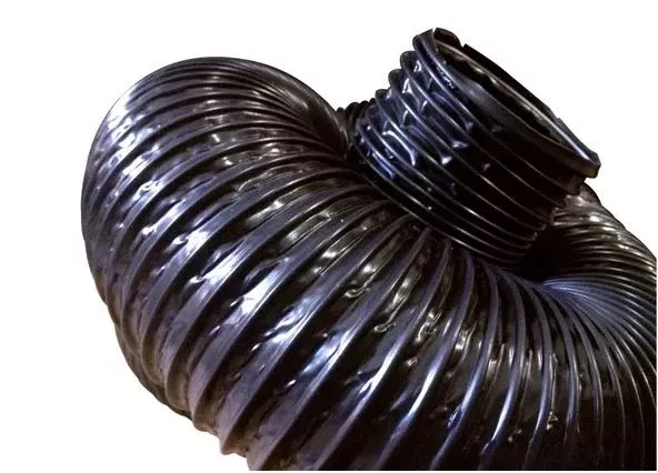 Shields Marine Extra Heavy Duty Series 420 Vinylvent Flame Resistant 50' Hose 164203000S