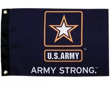 Taylor 12" x 18" Military Flag 1620
