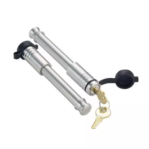 Trailer Hitch Pin - Straight; Fits 2" Receiver; With 2 Locks and 4 Keys - GENGH-103908