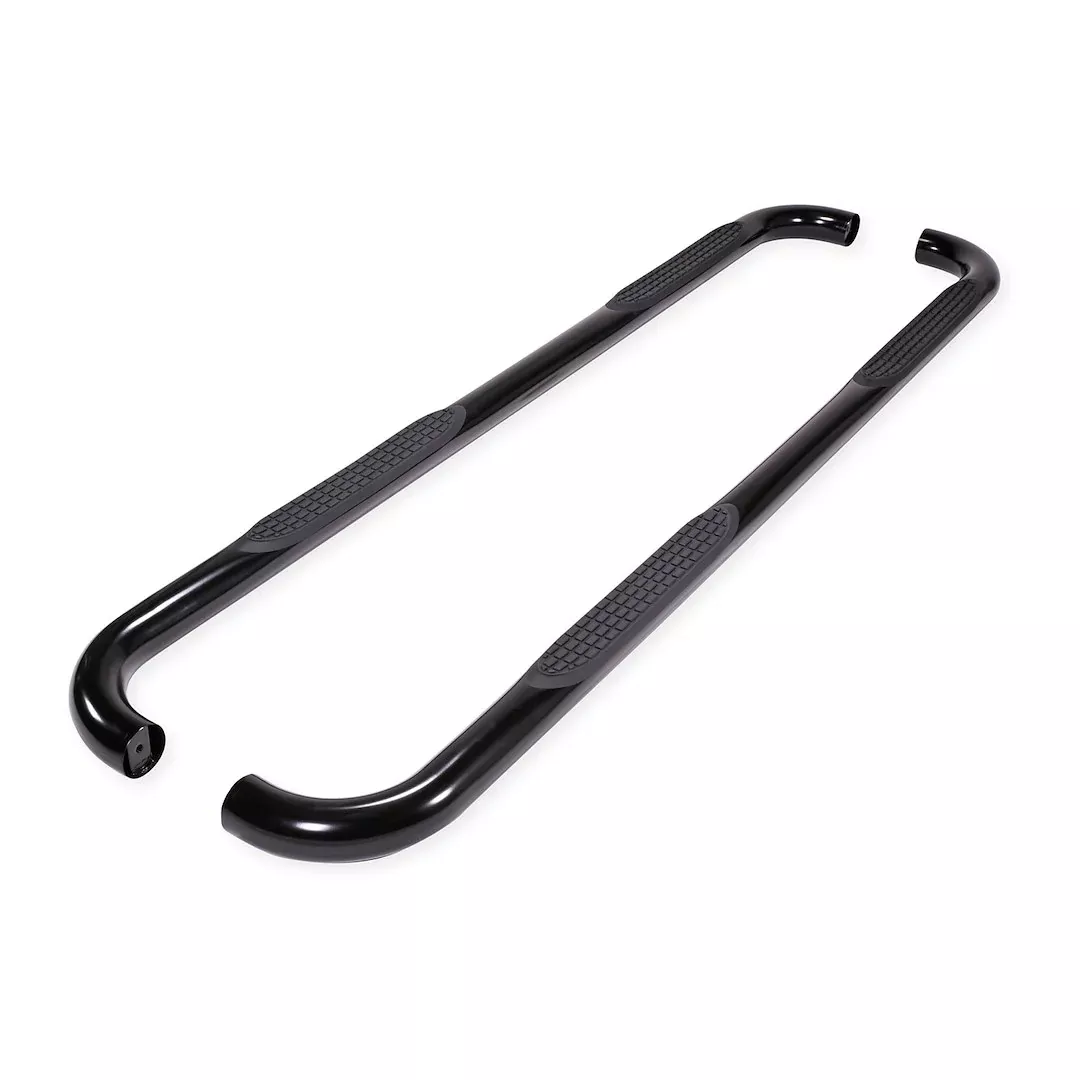 TrailFX TFX Round Tube Side Steps With Surface Steps Round Nerf Bar A0057B