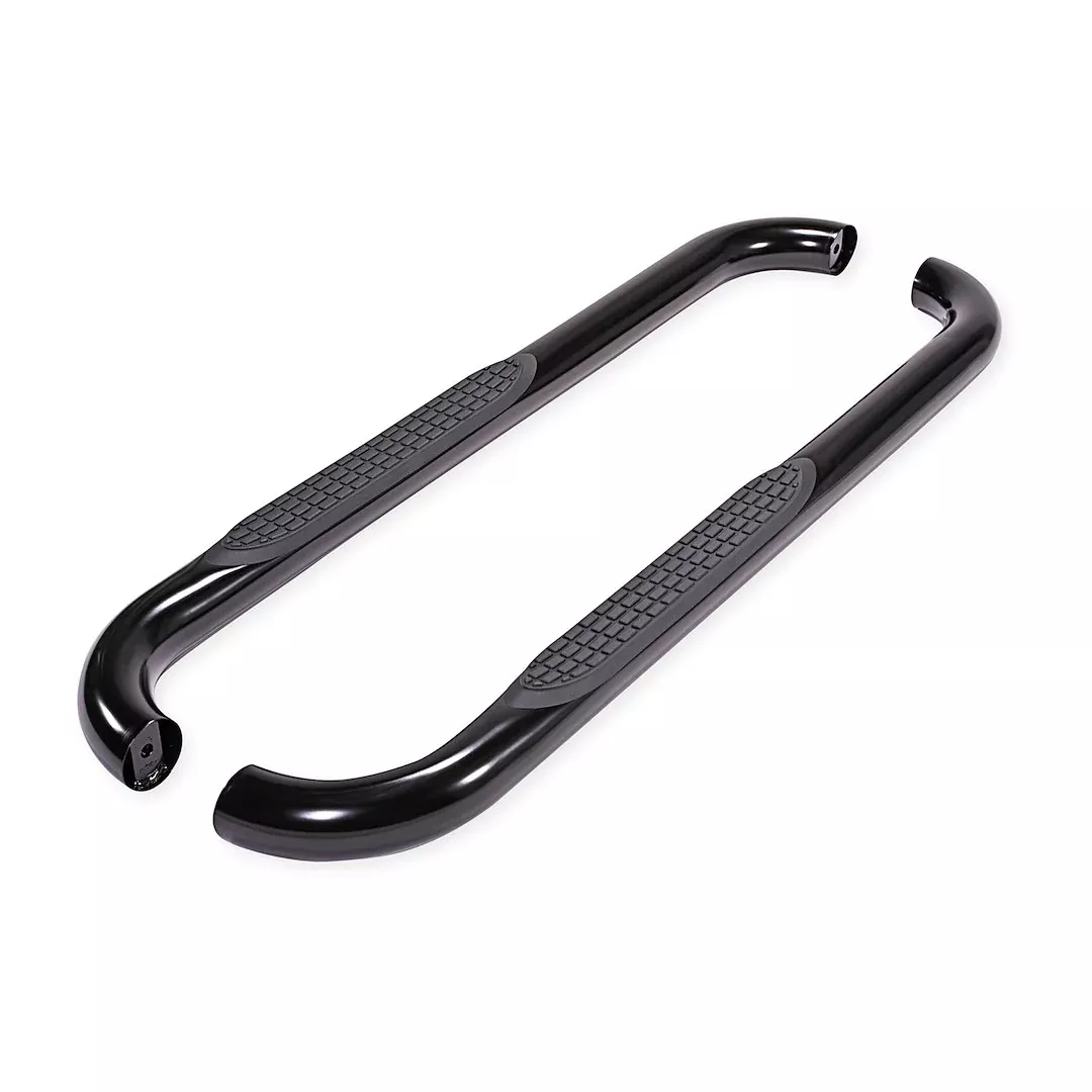 TrailFX TFX Round Tube Side Steps With Surface Steps Round Nerf Bar A0061B