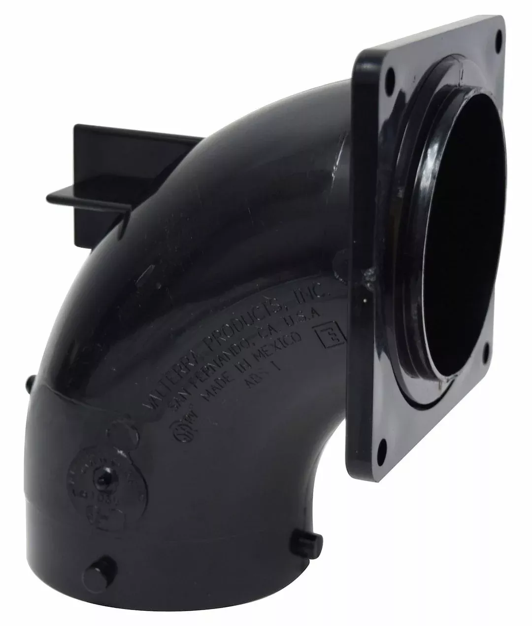 Valterra Flanged Fittings 3 Inch Bayonet X 3 Inch Rotating Flange Elbow Sewer Waste Valve Fitting T1035