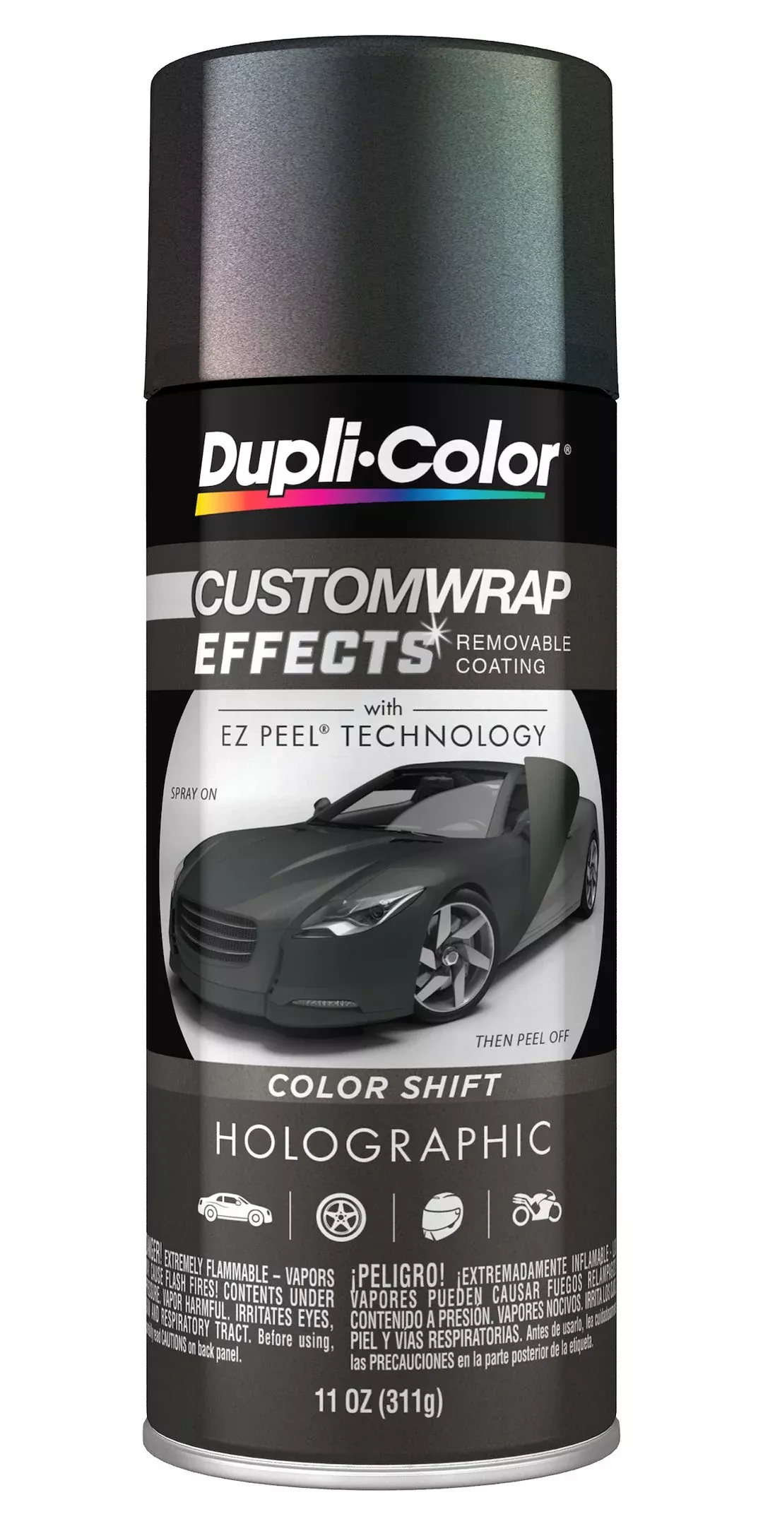 VHT/ Duplicolor Custom Wrap Effects Aluminum/ Metal/ Chrome/ Plastic/ OEM Painted Surfaces Paint CWRC821