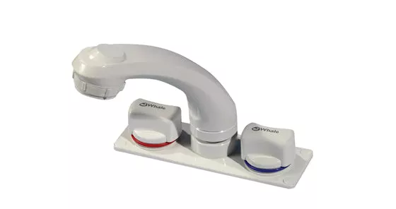 WHALE Elegance ™ 1/2 Inch Knob Pull Out Spout Faucet RT2498