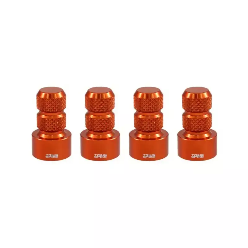 WVC002OG True Spike Orange; Billet Aluminum; Set Of 4 C