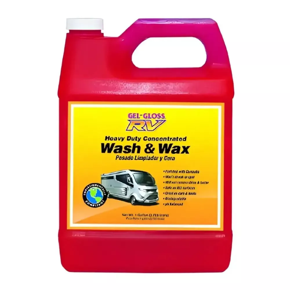 WW-128 TR Industry/ Gel Gloss Car Wash And Wax Clean/ Protect And