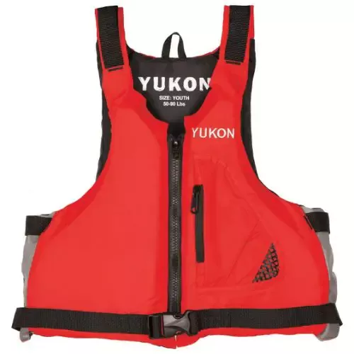YUKON Life Vest – PFD; Youth; Red – AIR33004-03-A-RD