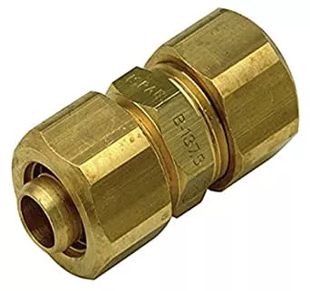 Zurn QHC44C Brass Radiant Heating Compression Couplings, Pair – 3/4″ Compression